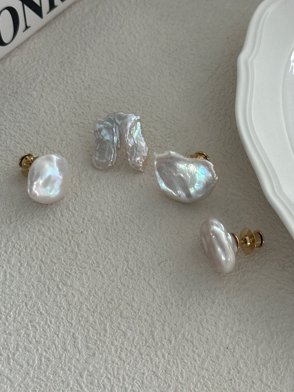 Baroque Pearl Brooch