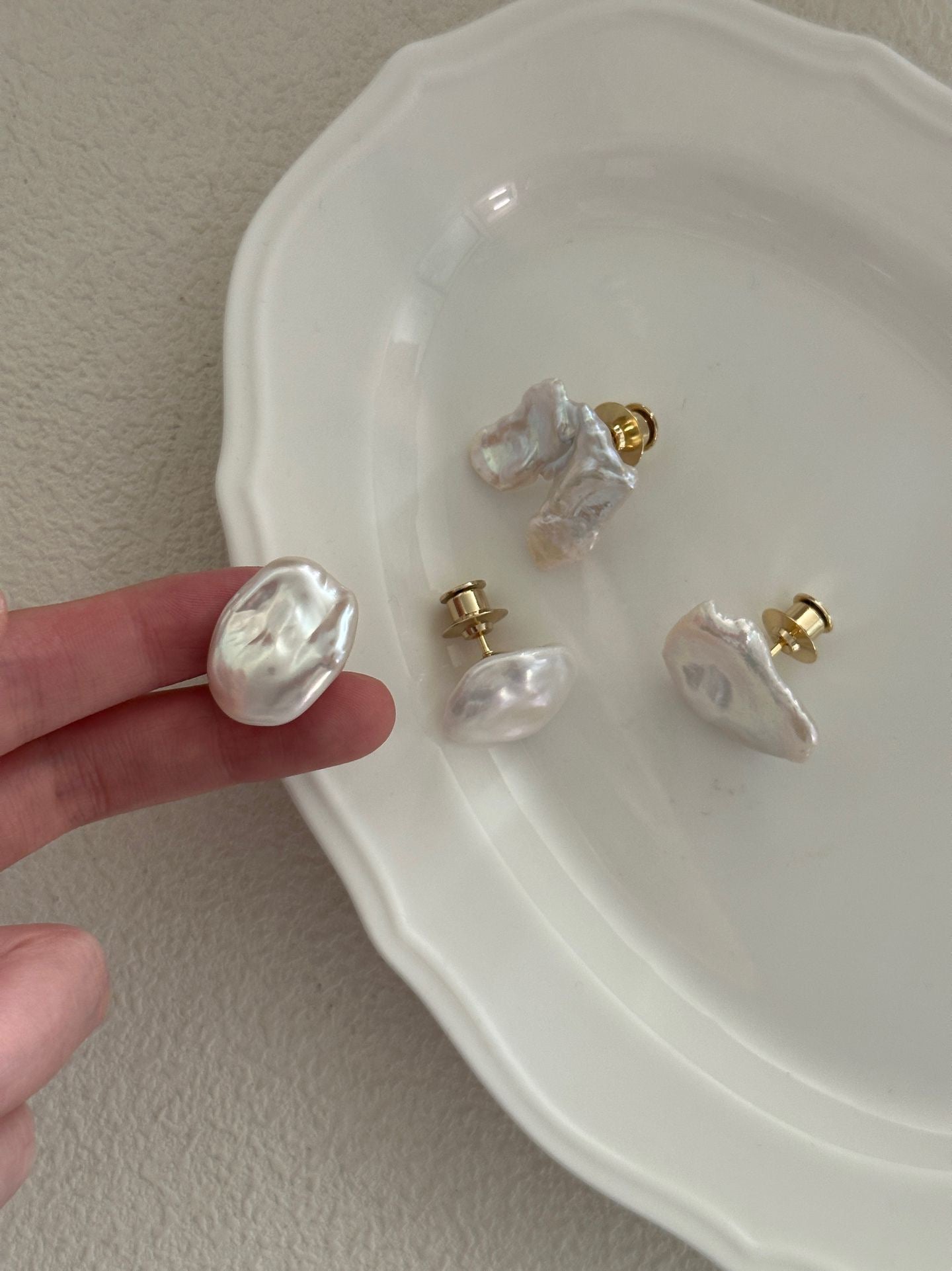 Baroque Pearl Brooch