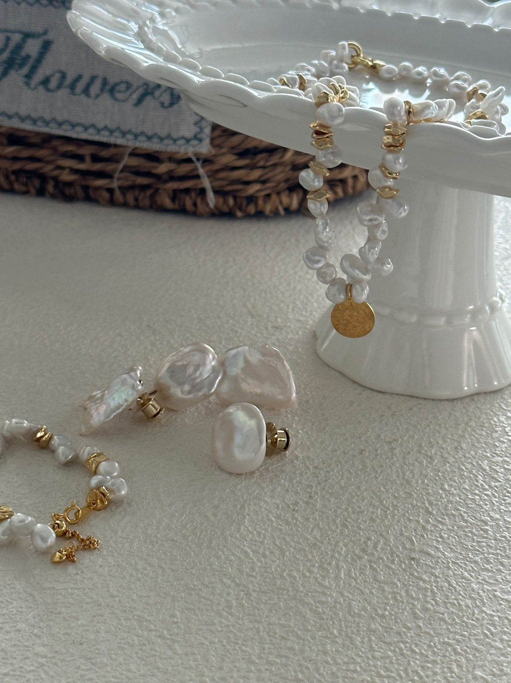 Baroque Pearl Brooch