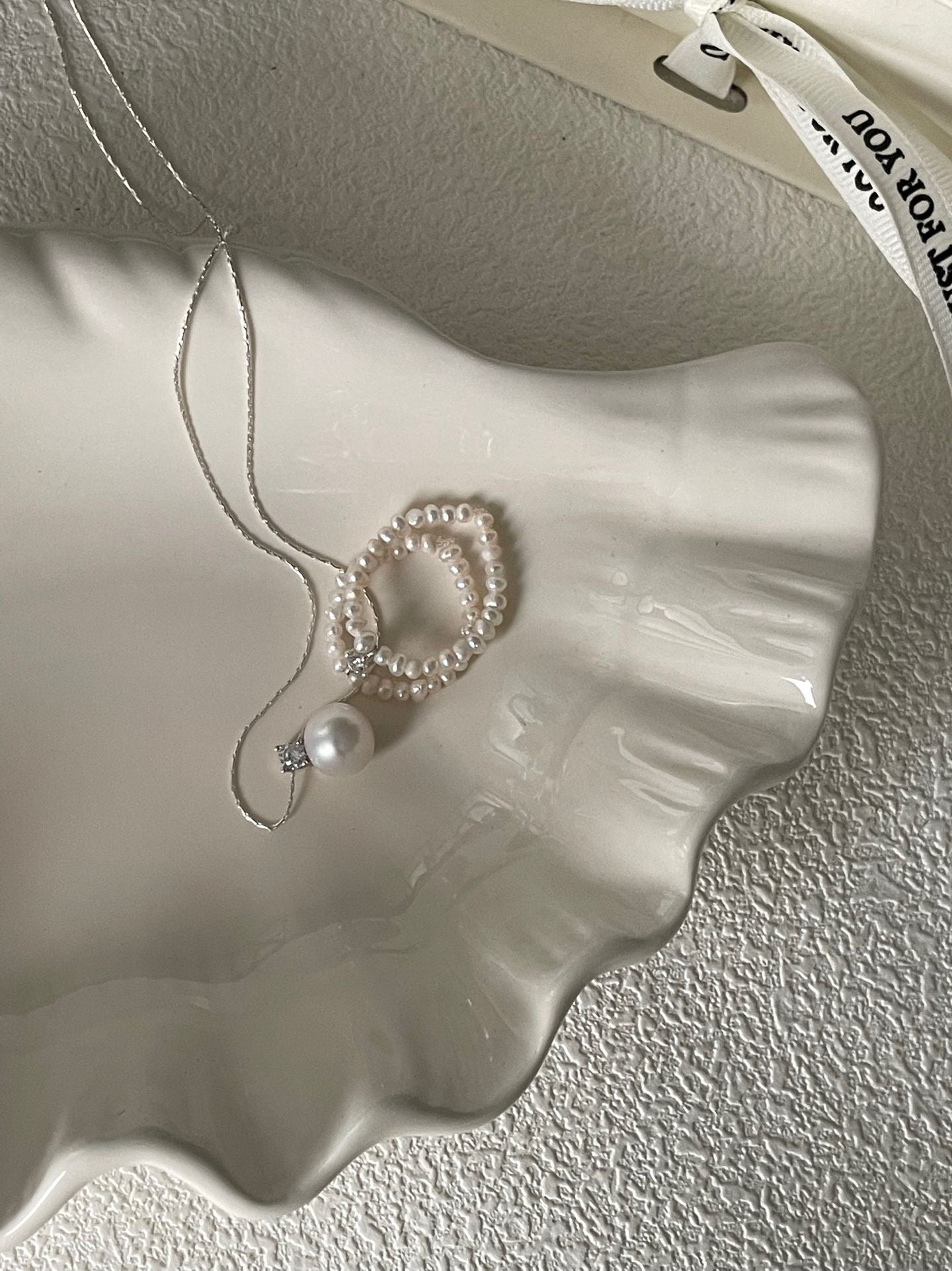 White Princess Pearl Necklace