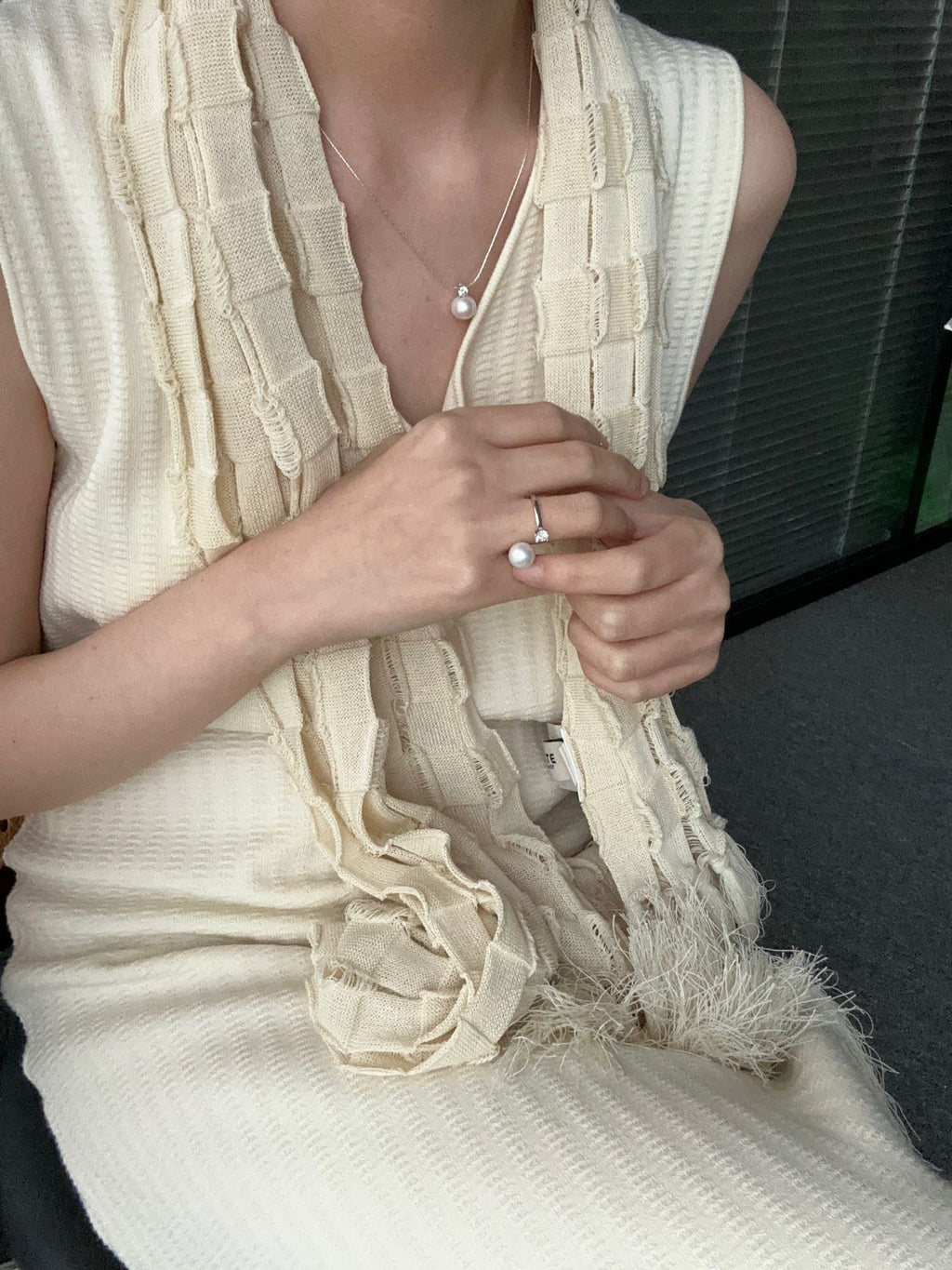 White Princess Pearl Necklace