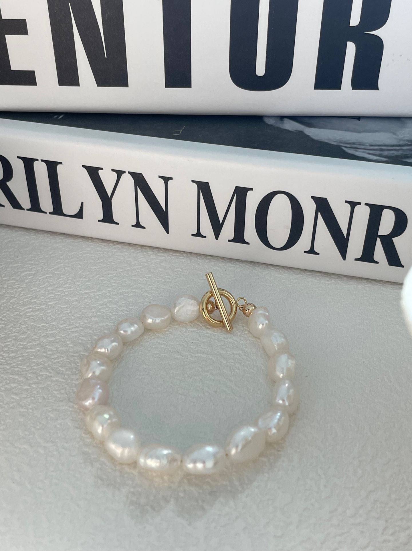 Irregular Baroque Pearl Bracelet