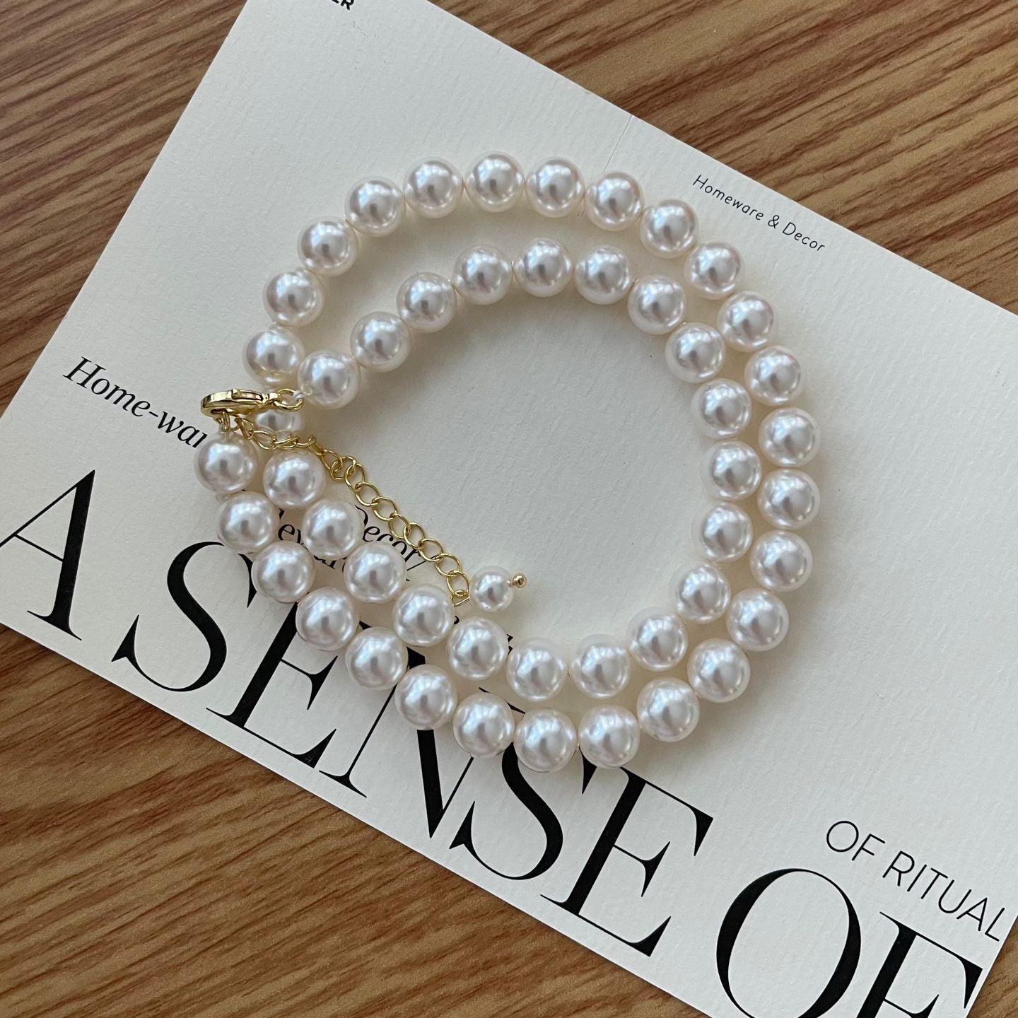 Swarovski Pearl Choker Necklace