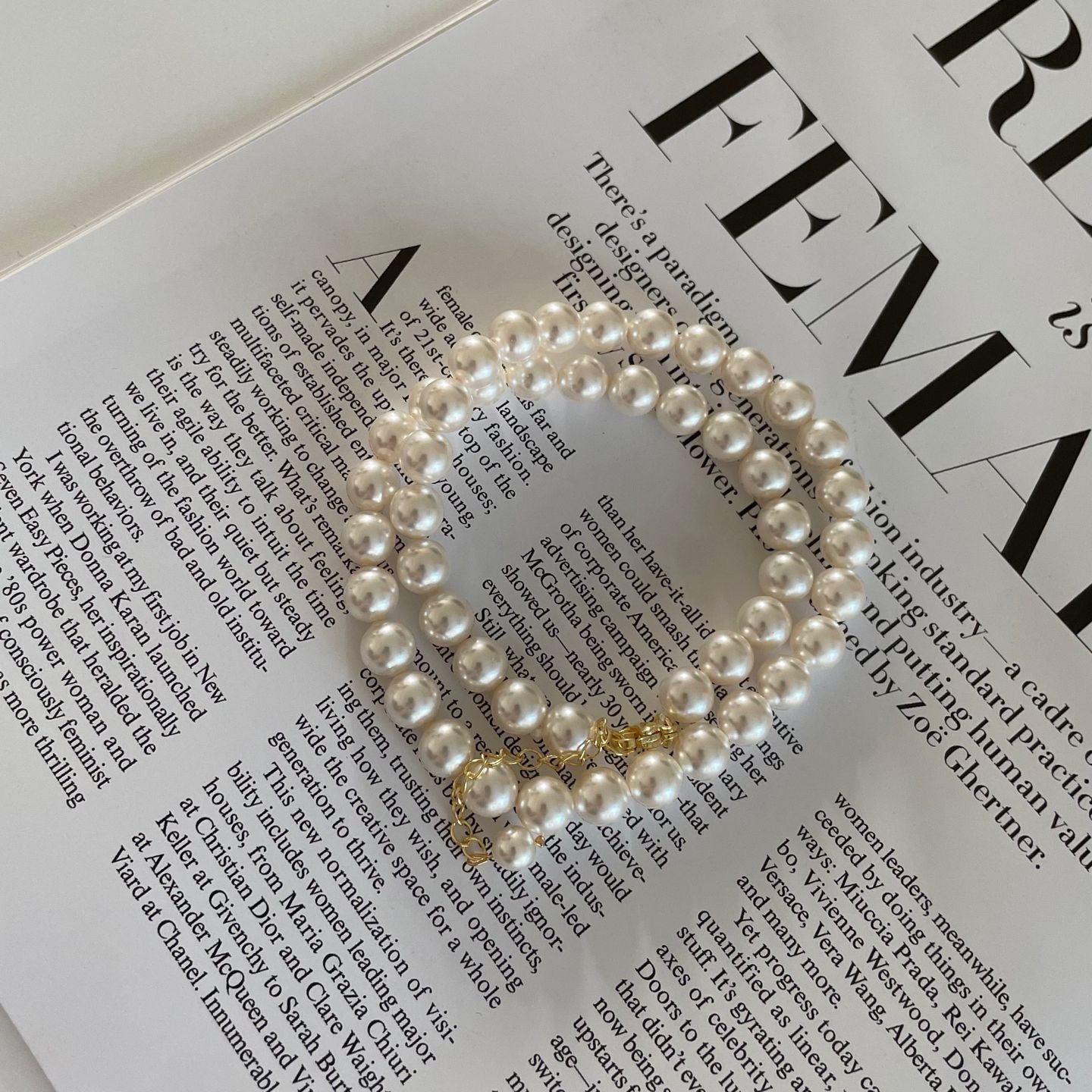 Swarovski Pearl Choker Necklace