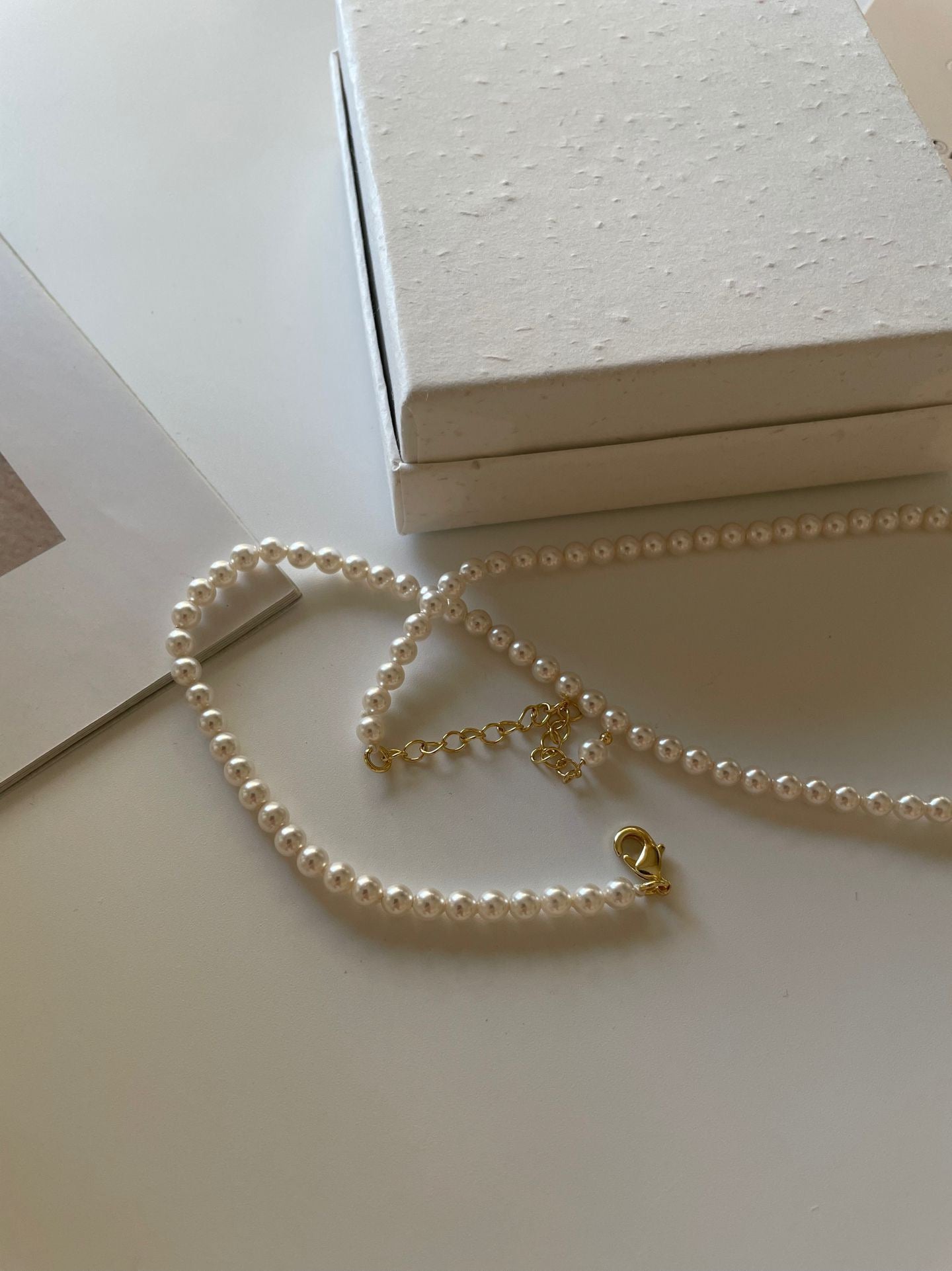 Swarovski Pearl Choker Necklace