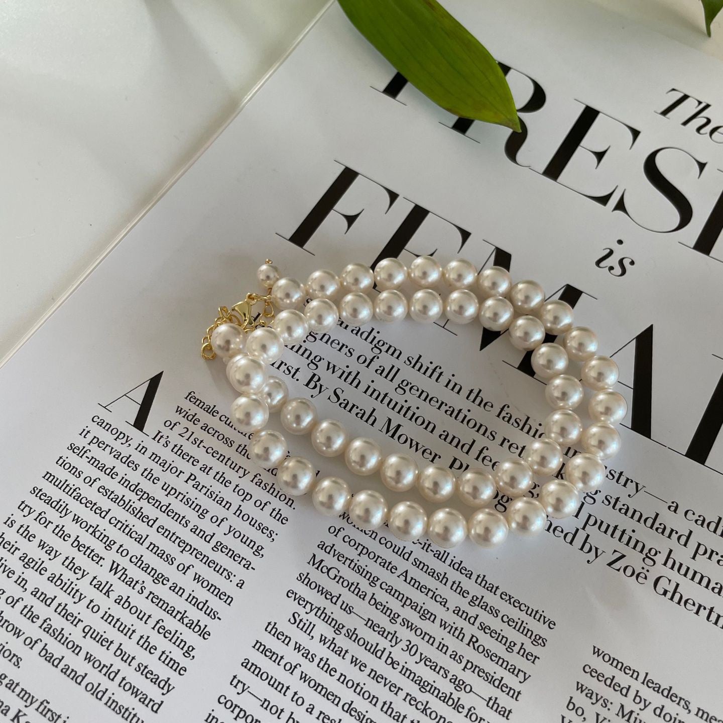 Swarovski Pearl Choker Necklace