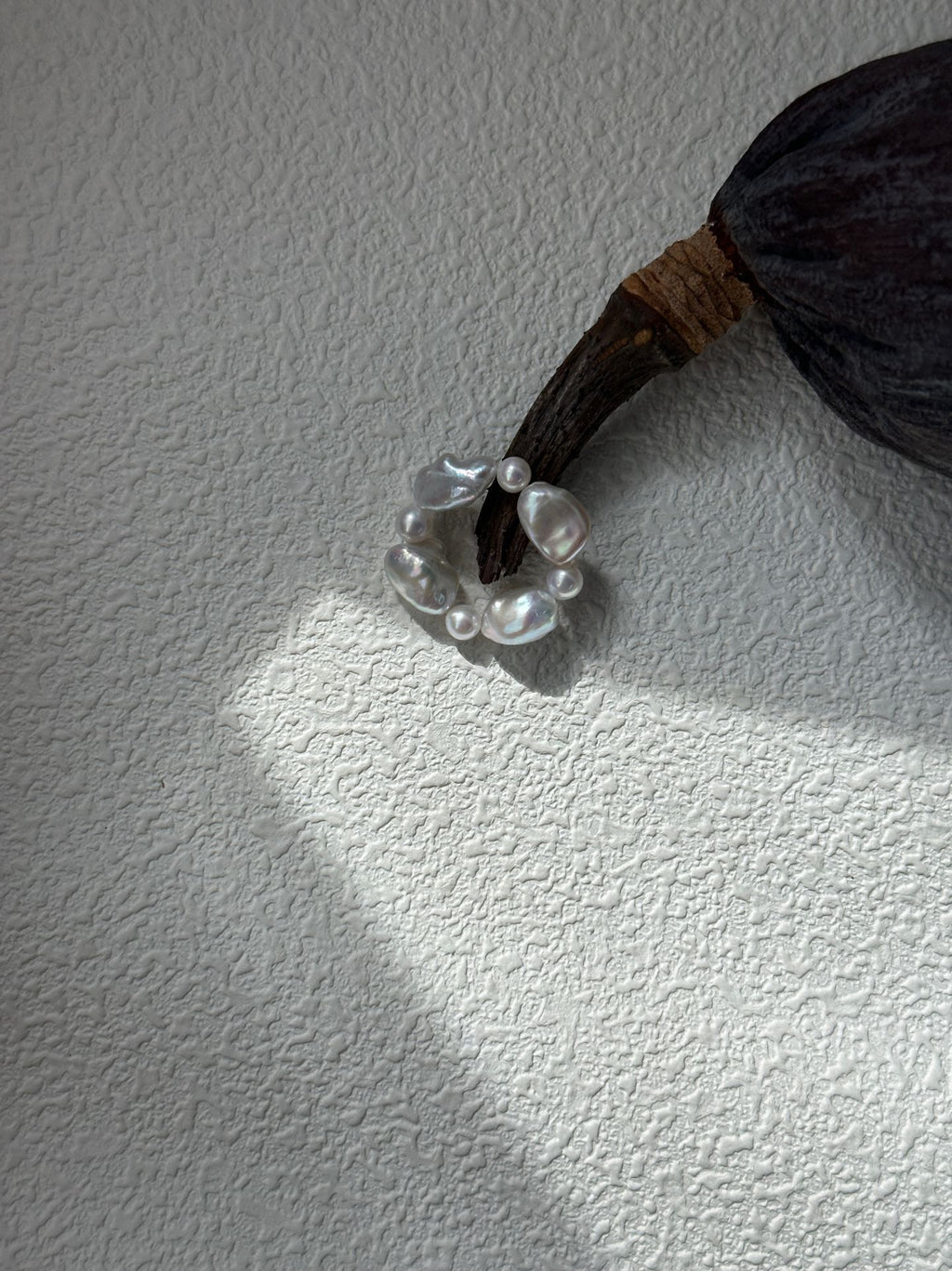 Sun & Moon Pearl Ring