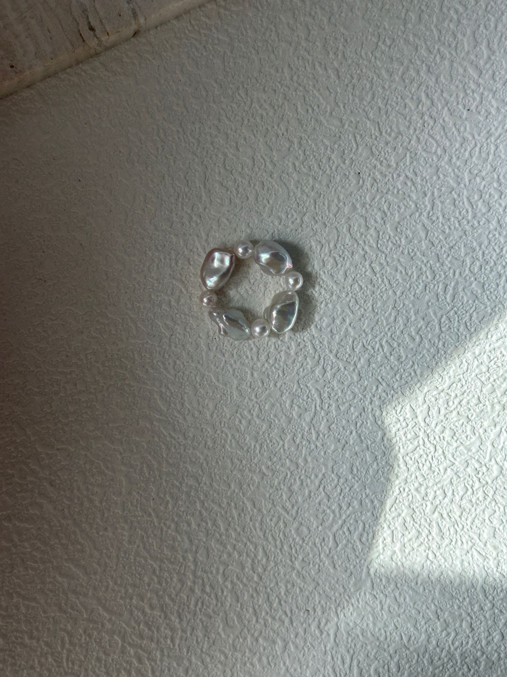 Sun & Moon Pearl Ring