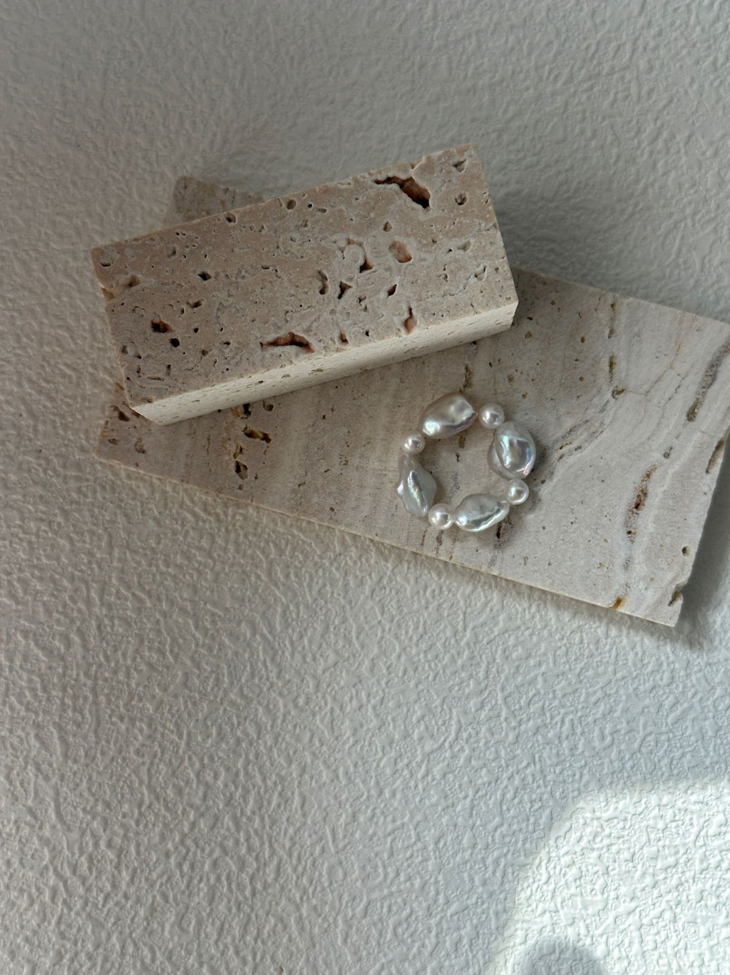 Sun & Moon Pearl Ring
