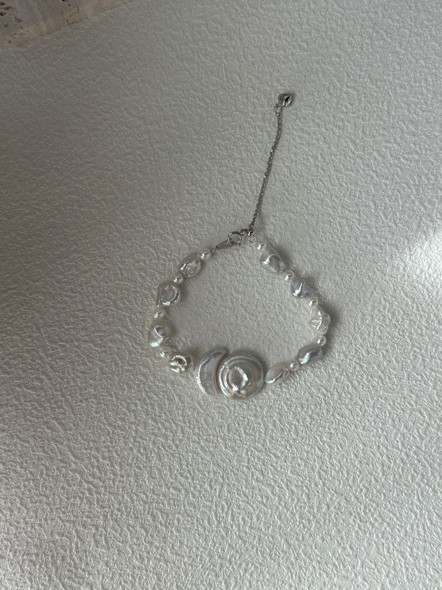 Sun & Moon Baroque Pearl Bracelet