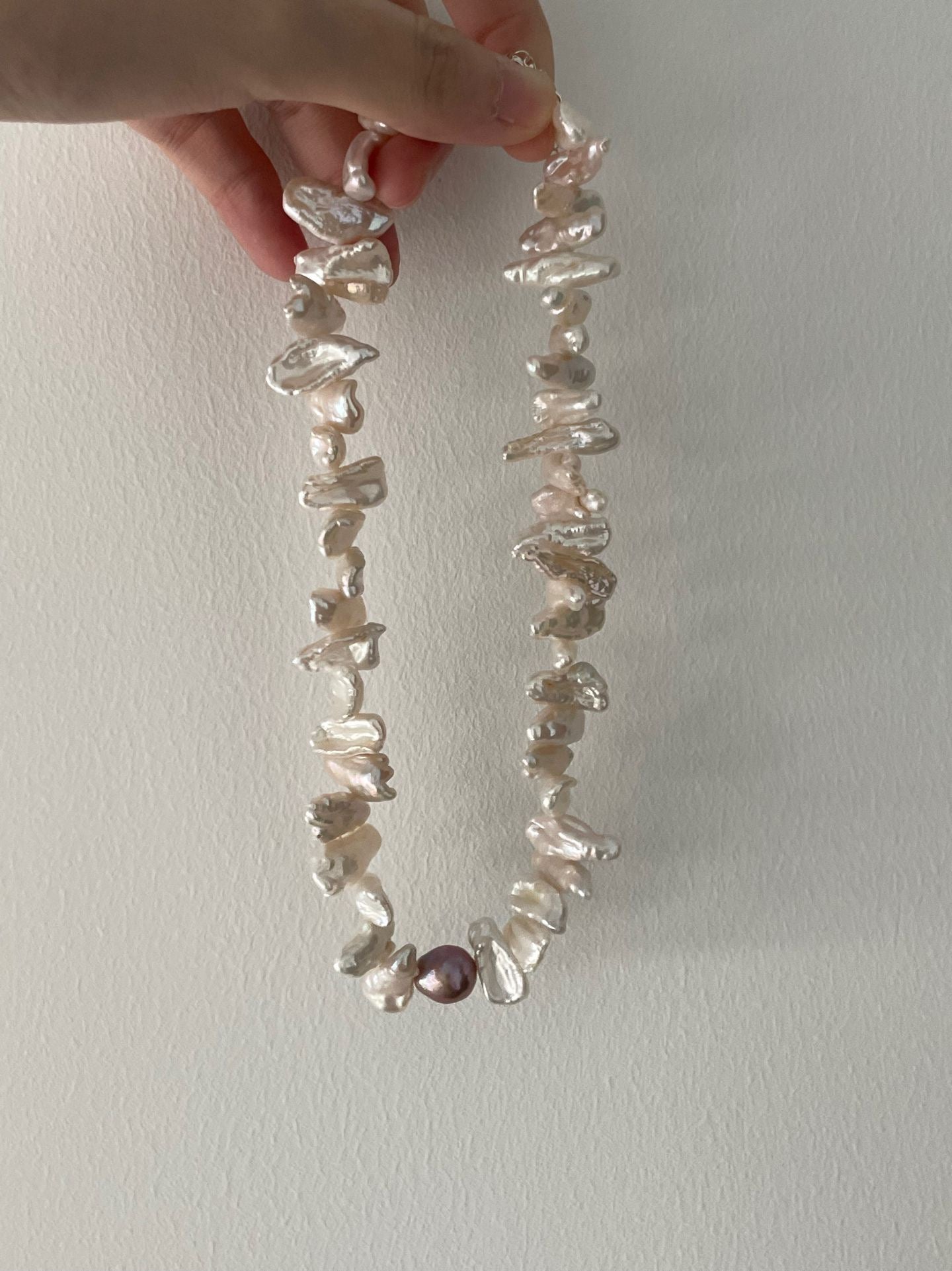 Sunflower Baroque Pearl Choker Necklace