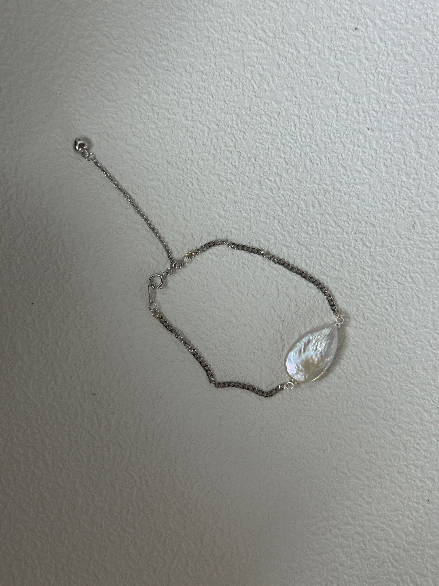 Large Teardrop Pearl Bracelet