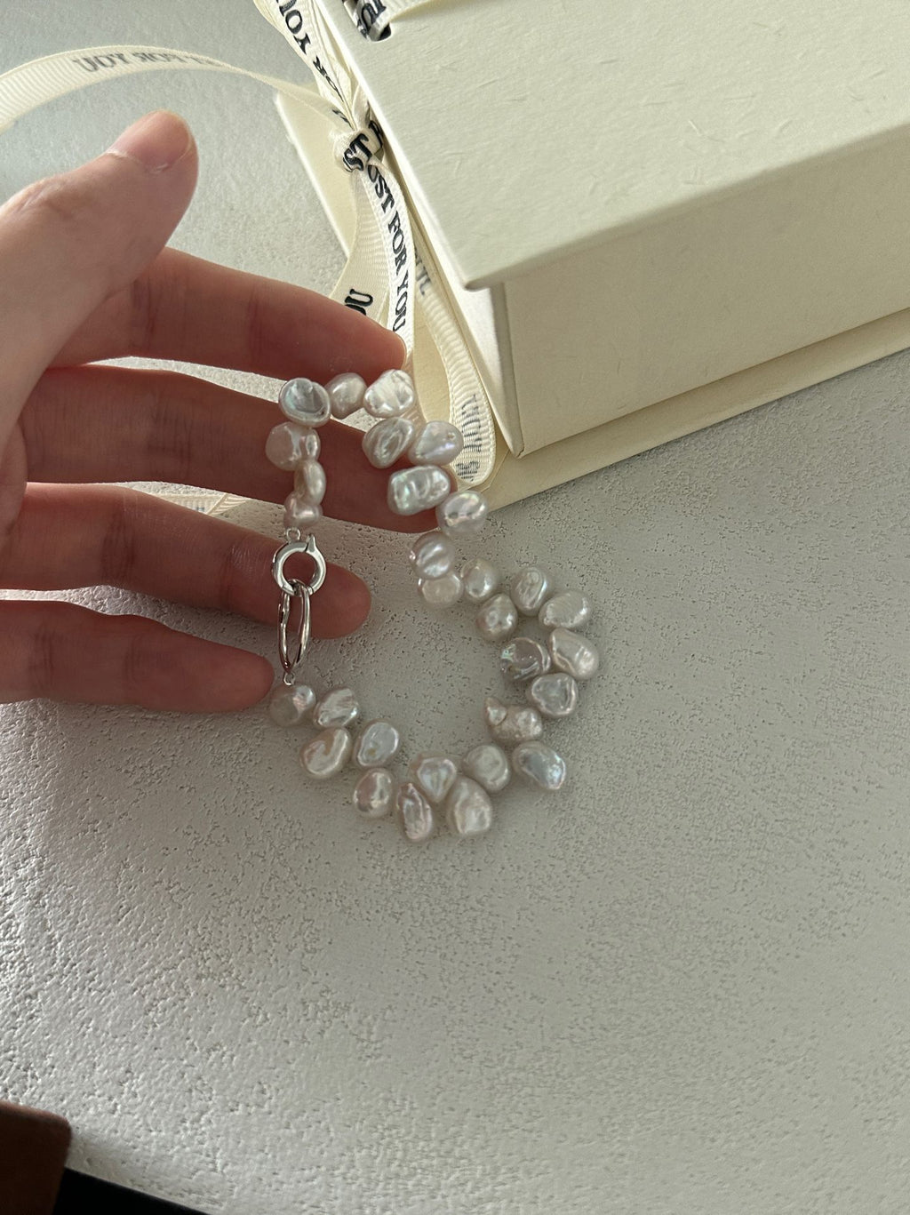 Keshi Pearl Bracelet