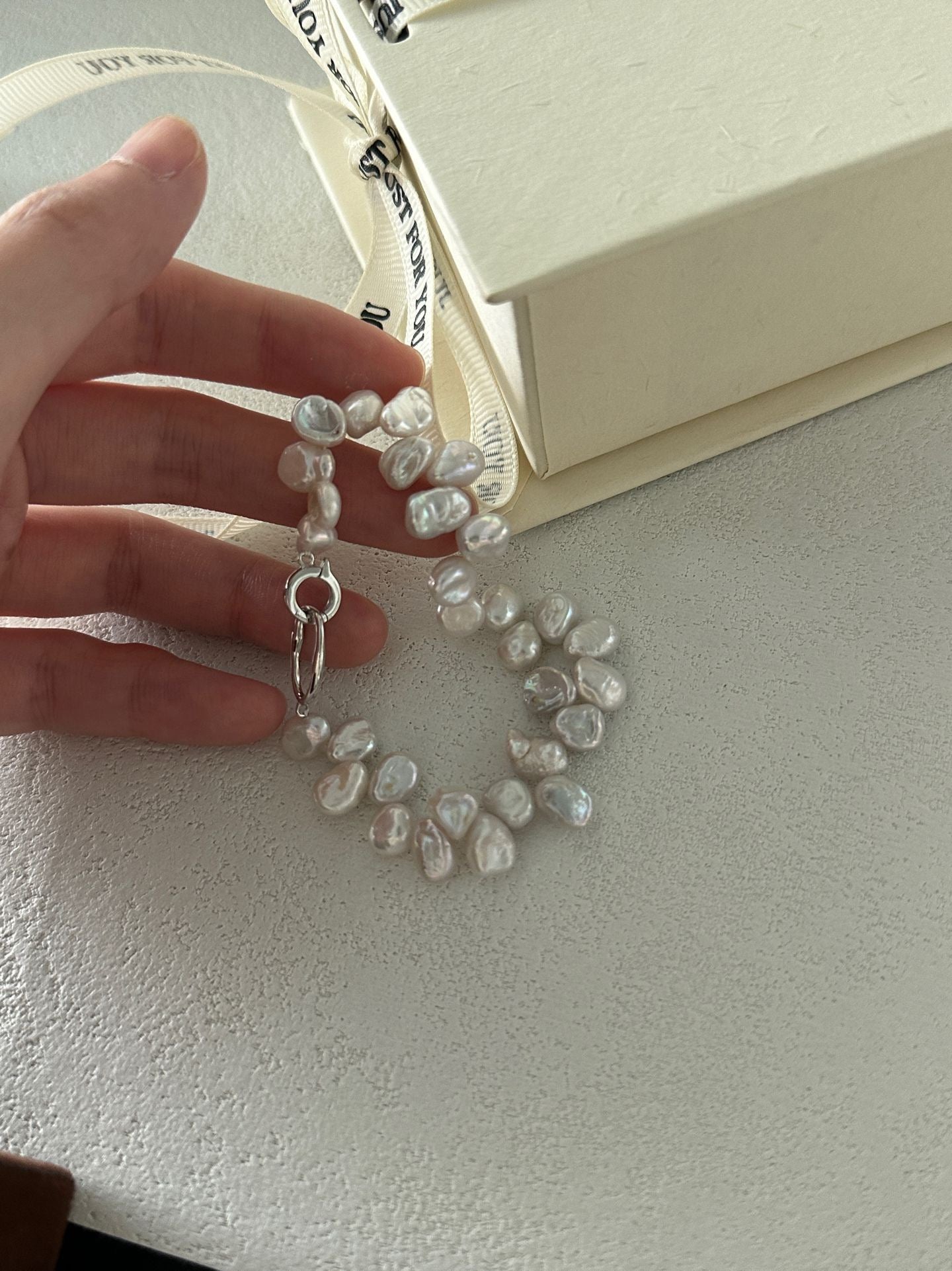 Keshi Pearl Bracelet