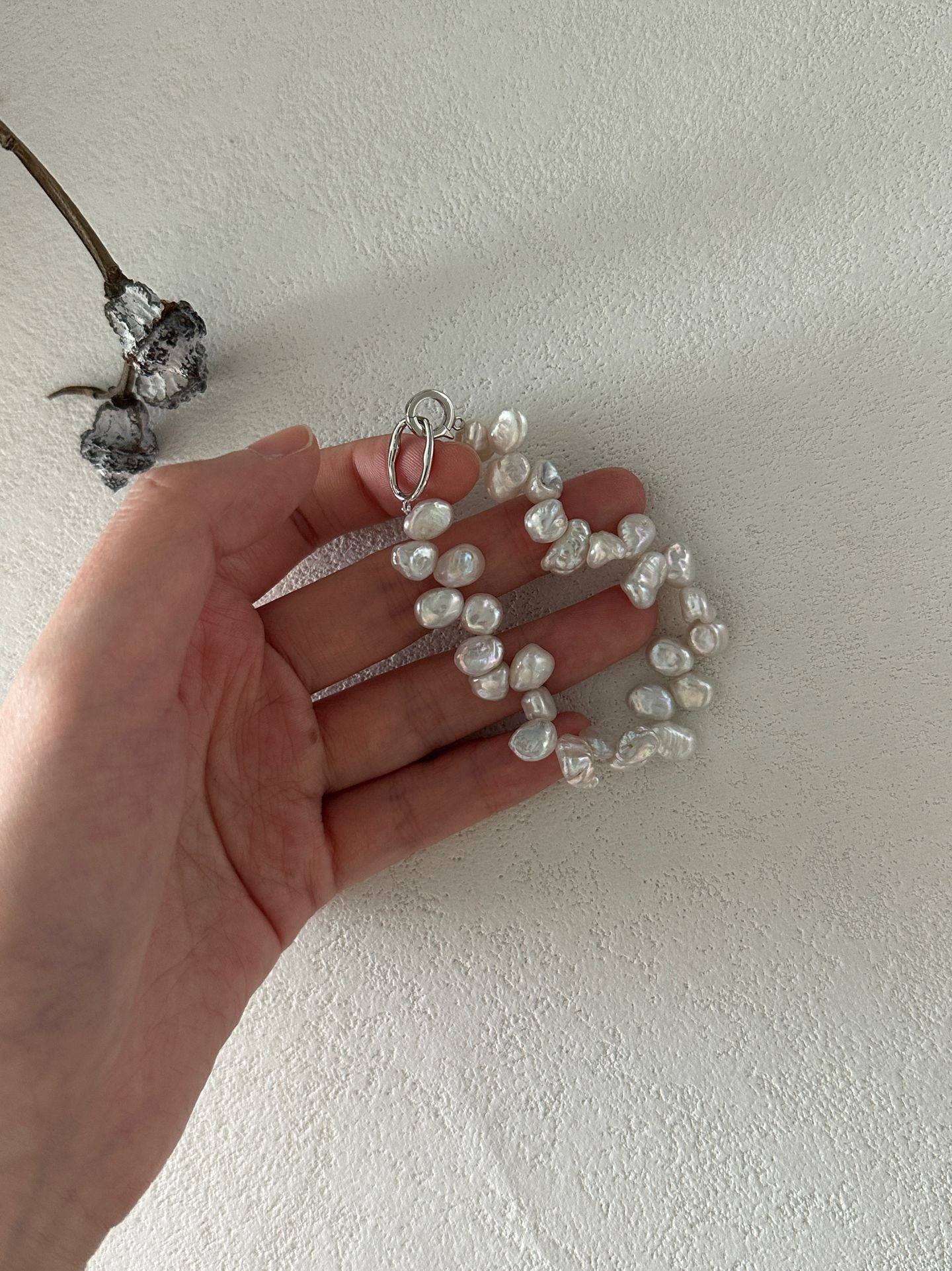Keshi Pearl Bracelet