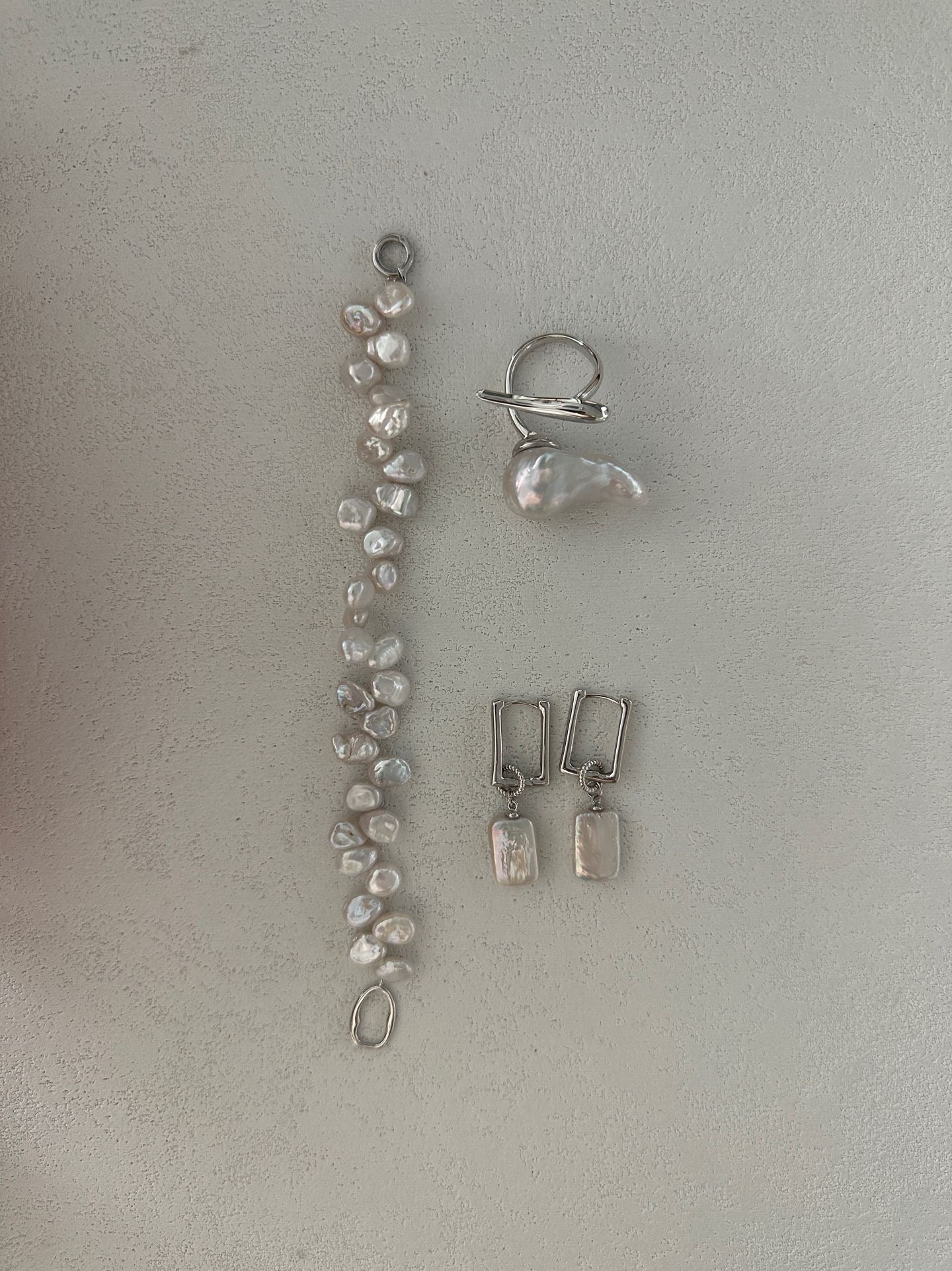 Keshi Pearl Bracelet