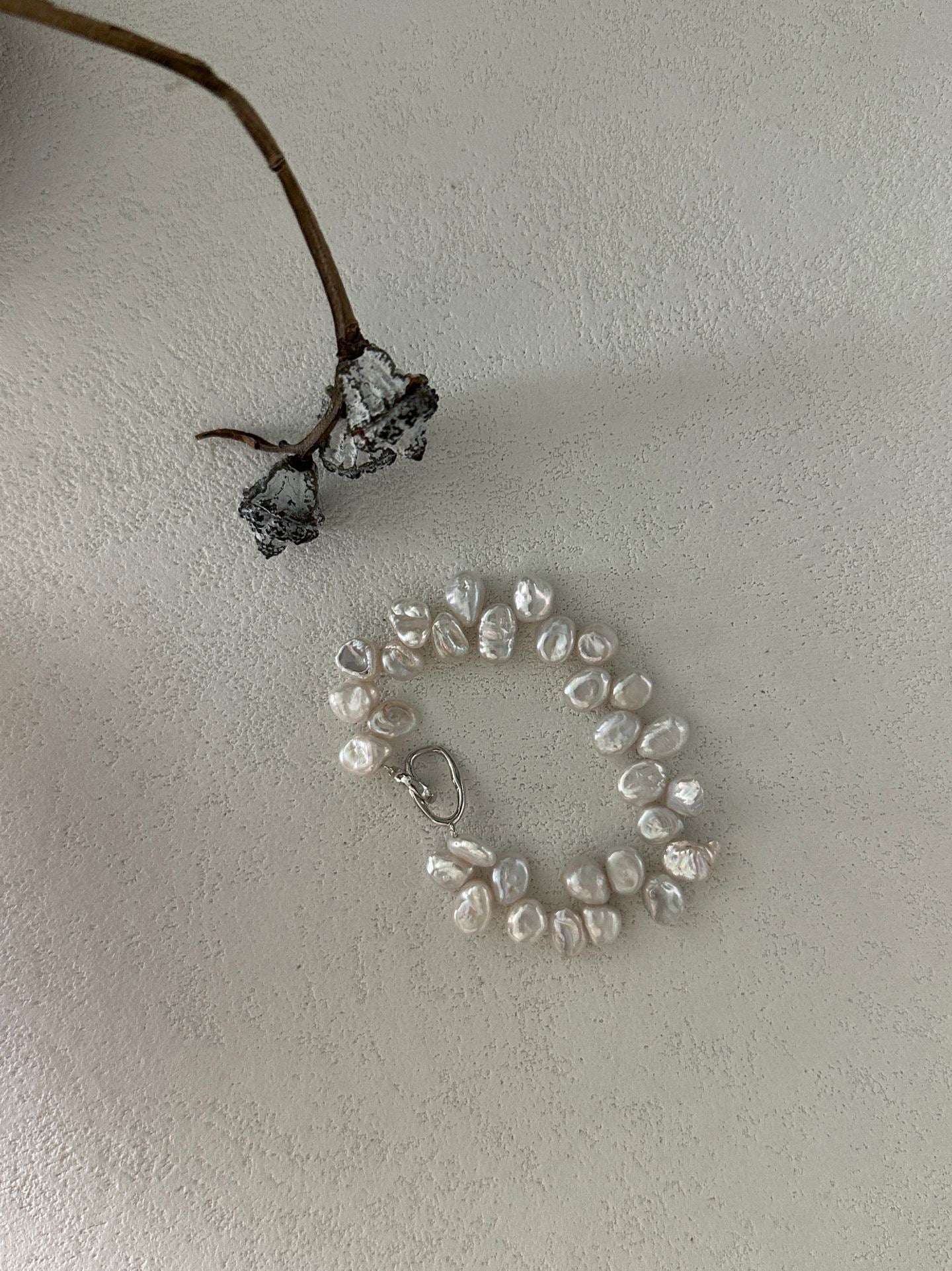 Keshi Pearl Bracelet