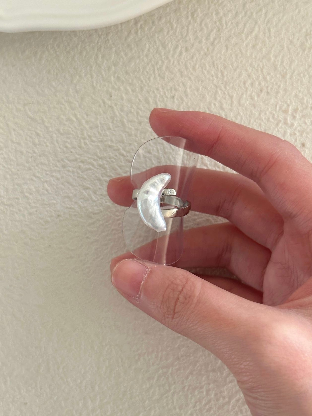 Moonlight Pearl Ring