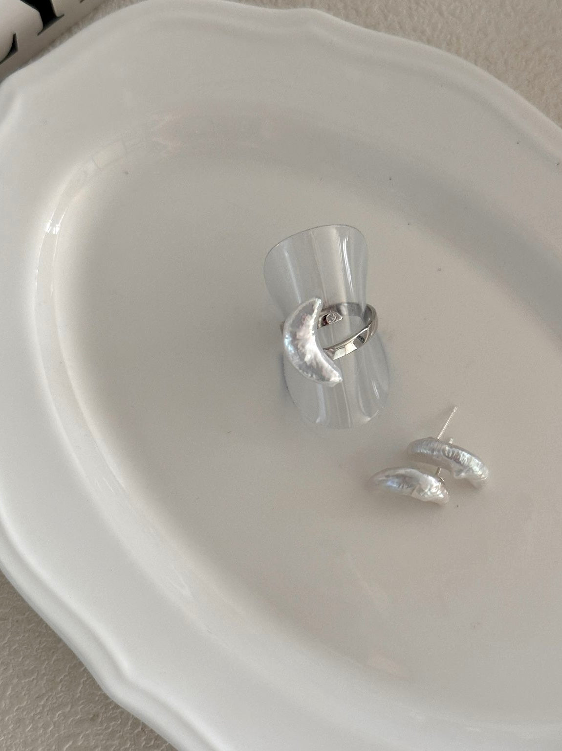 Moonlight Pearl Ring